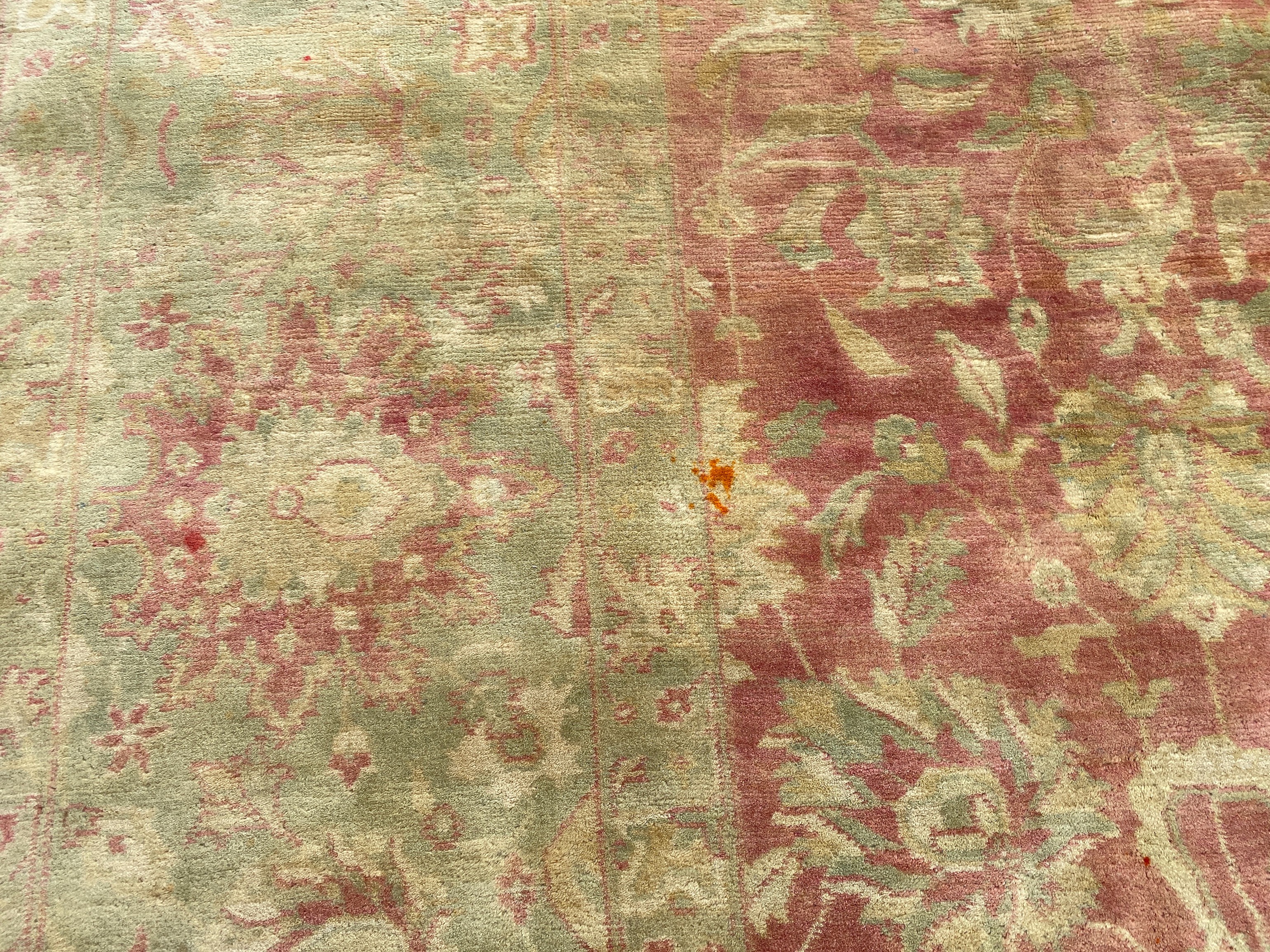 An Indian Agra carpet, 358 x 261cm